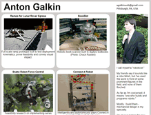 Tablet Screenshot of agalkin.com